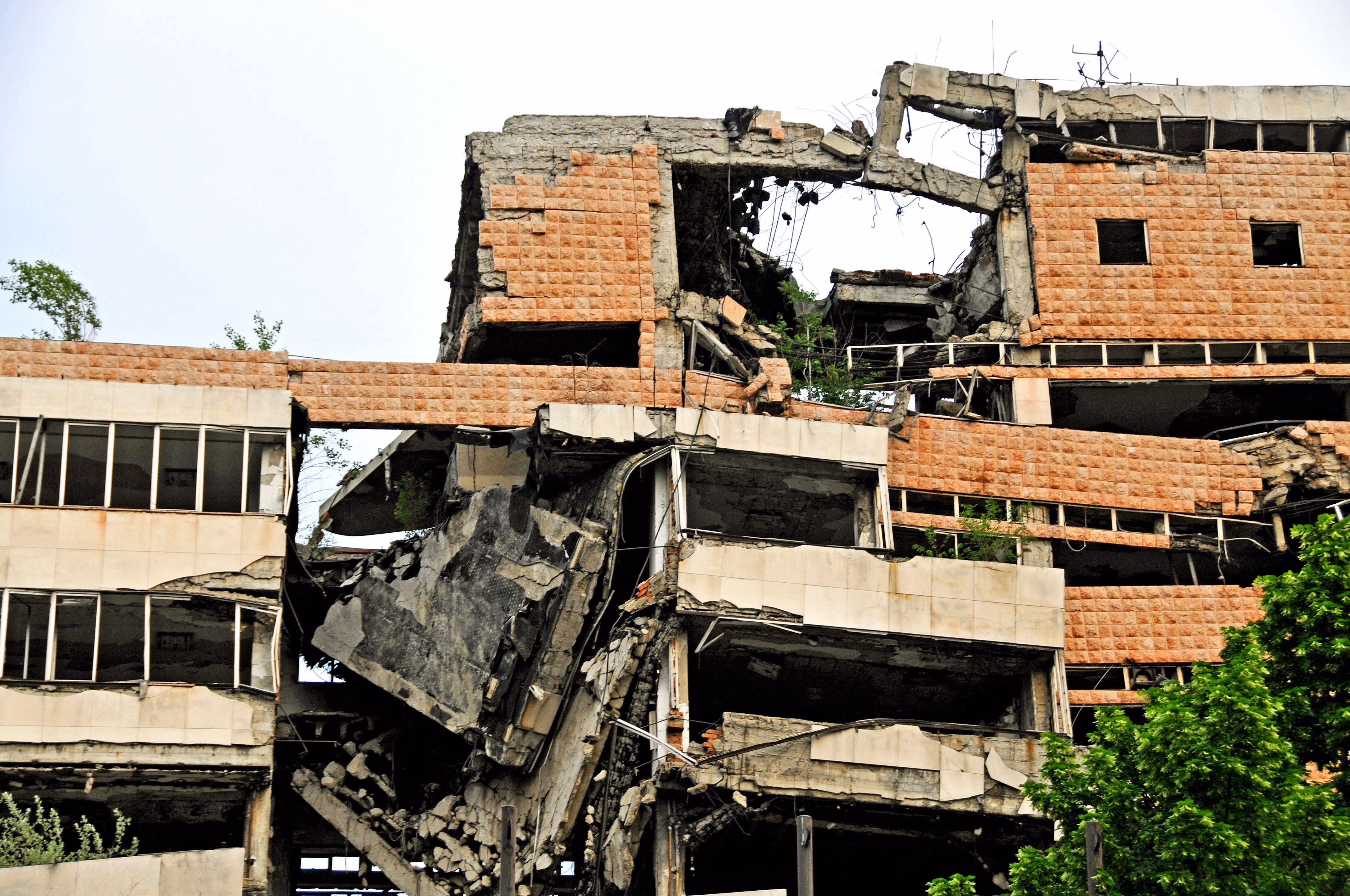 NATO-Bombardement gegen Milosevic