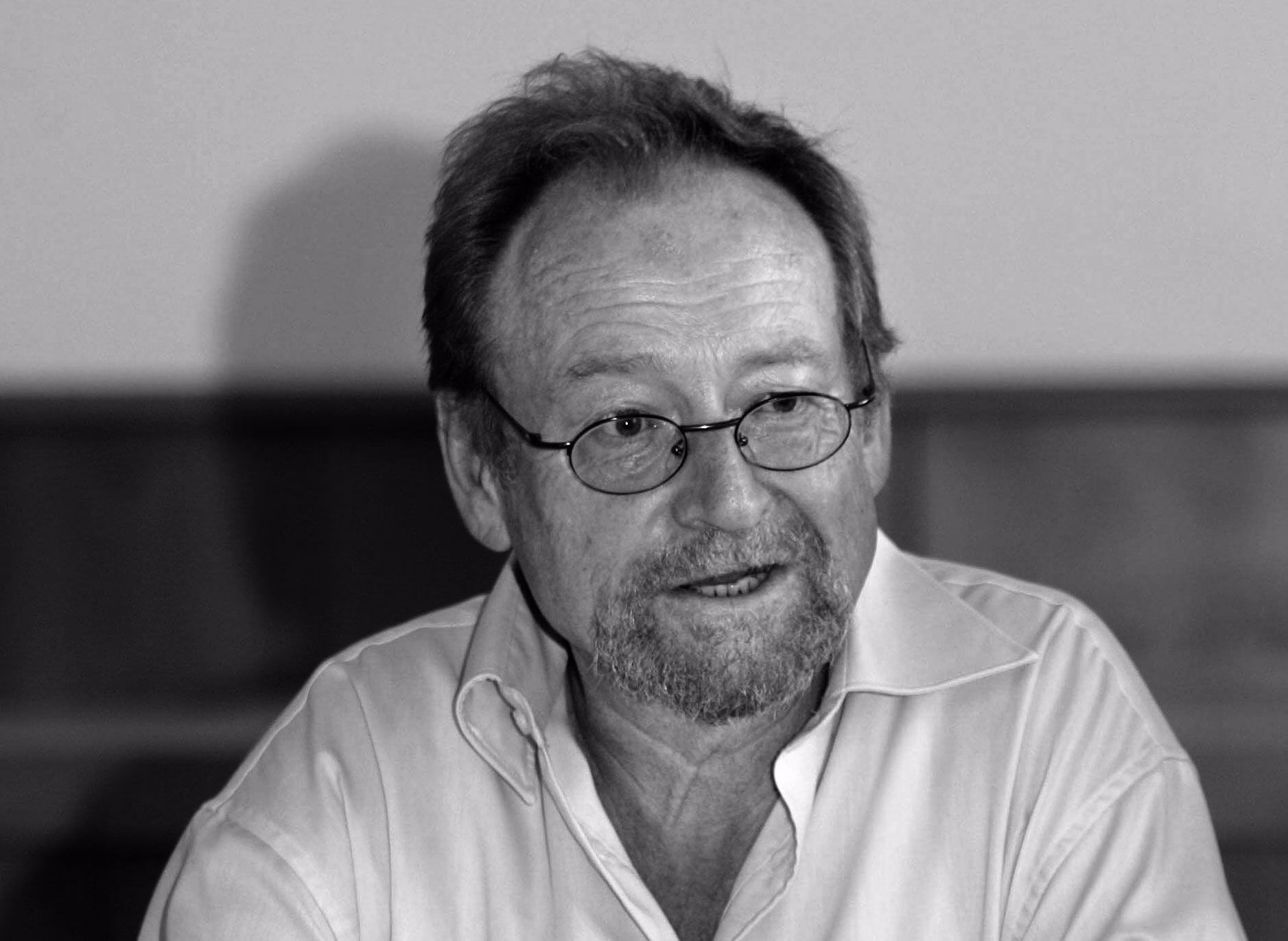 Dieter Boris 2006 bei einer Veranstaltung im DGB-Haus Esslingen.
