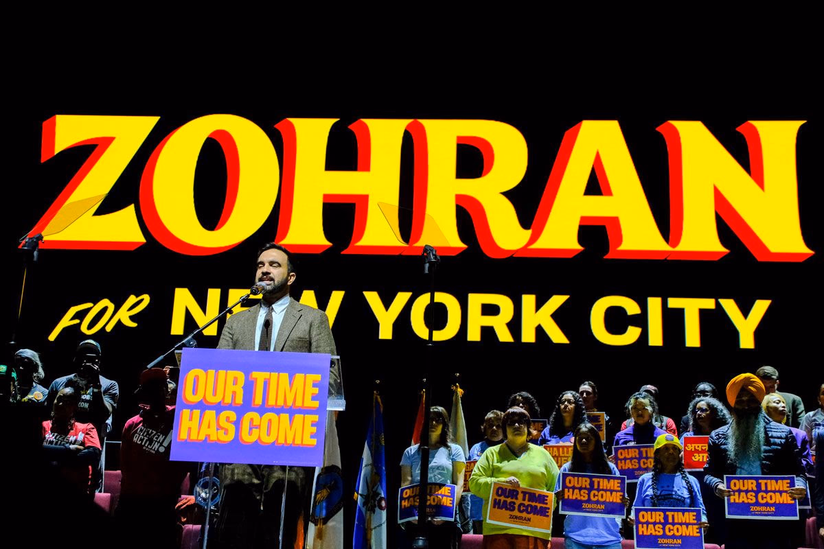Mann mit Charisma: Zohran Mamdani, Sozialist und Favorit bei den Bürgermeisterwahlen 2025 für New York.