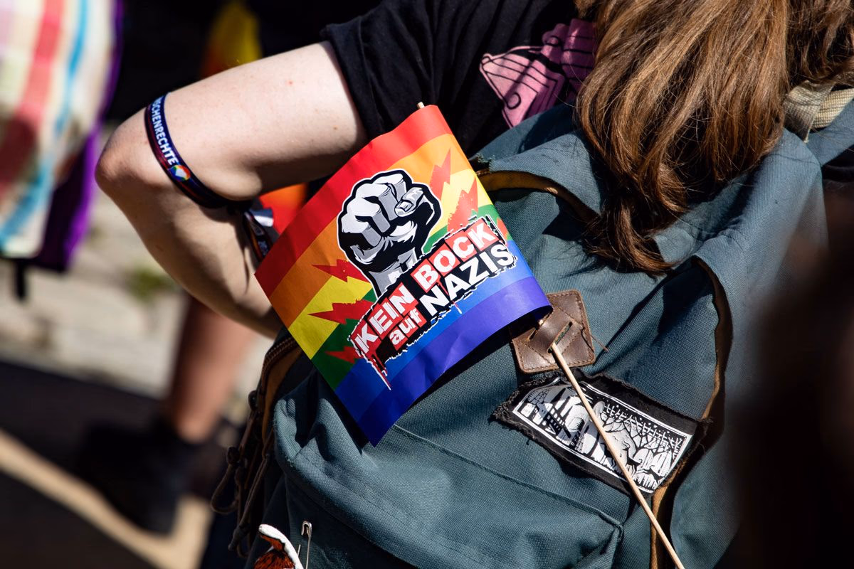 CSD in Eberswalde, Brandenburg am 21. Juni 2025