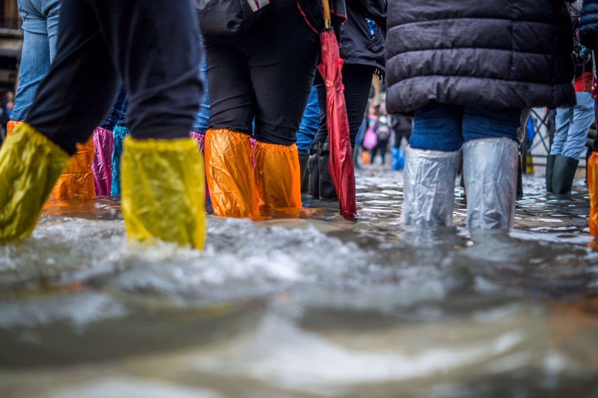 Hochwasser in Venedig