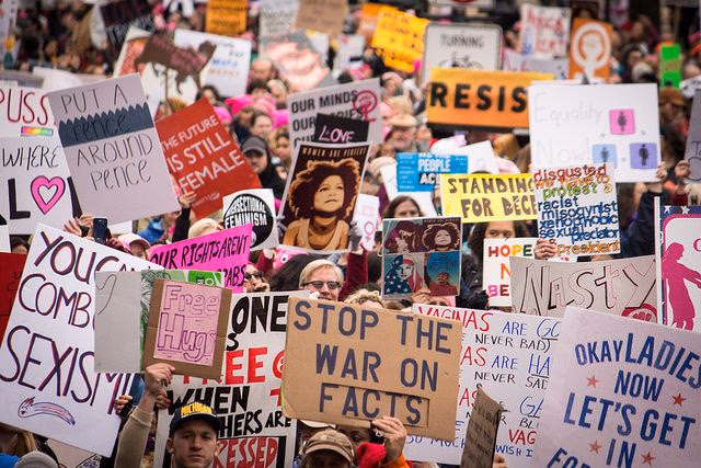 Women’s March in Washington, Februar 2017